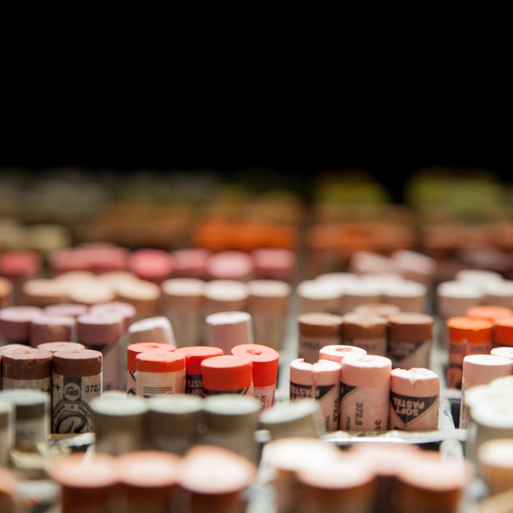 Pastels à l'écu