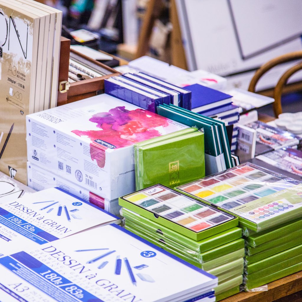 Papiers multi-techniques, idéaux notamment pour l'aquarelle