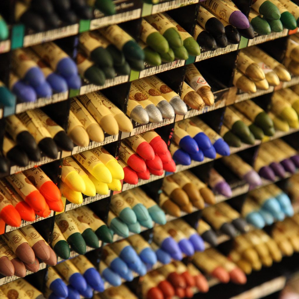 Pastels, petits ou gros, à l'huile