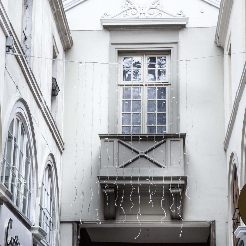 Le passage Choiseul, lieu de naissance de l'auteur Céline et de Lavrut